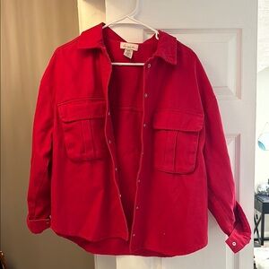 Women's Red Jacket